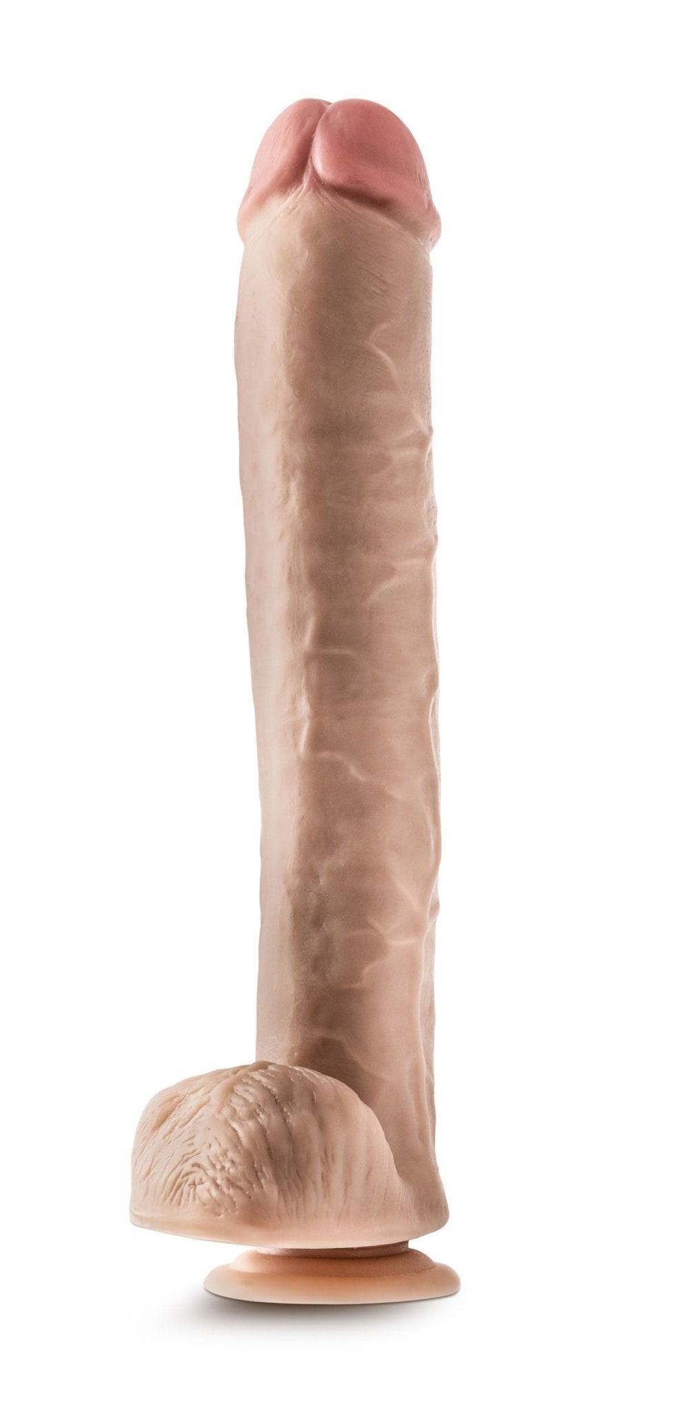 Dr. Skin - Dr. Michael - 14 Inch Dildo With Balls - Beige - Pleasure Palace