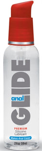 "Anal Glide Silicone Lubricant 2 Oz Pump Bottle BA-AG20"
