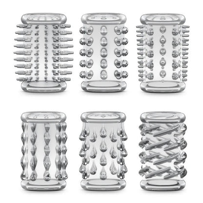 "Stay Hard Cock Sleeve Kit - Clear BL-60612"