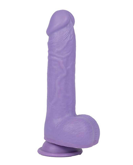 "Get Lucky Real Skin Mr. Lavender 7.5 Dual Layer Dildo TMN-GL-4608"