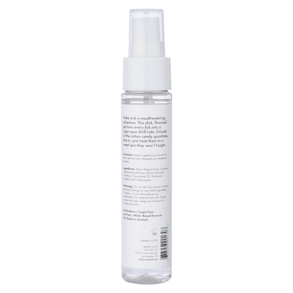 Blow Me Cotton Candy Oral Sex Gel - 2oz