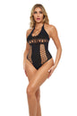 "Hot Too Handle Bodysuit - One Size - Black PKL-20042BLKOS"