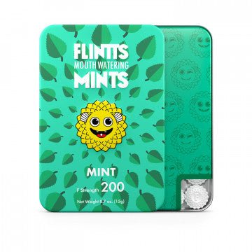 Flintts Mouth Watering Mints Mint - F - Strength 200 - PleasurePalace