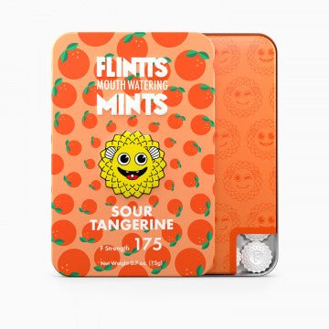 Flintts Mouth Watering Mints Sour Tangerine - F-Strength 175 - PleasurePalace
