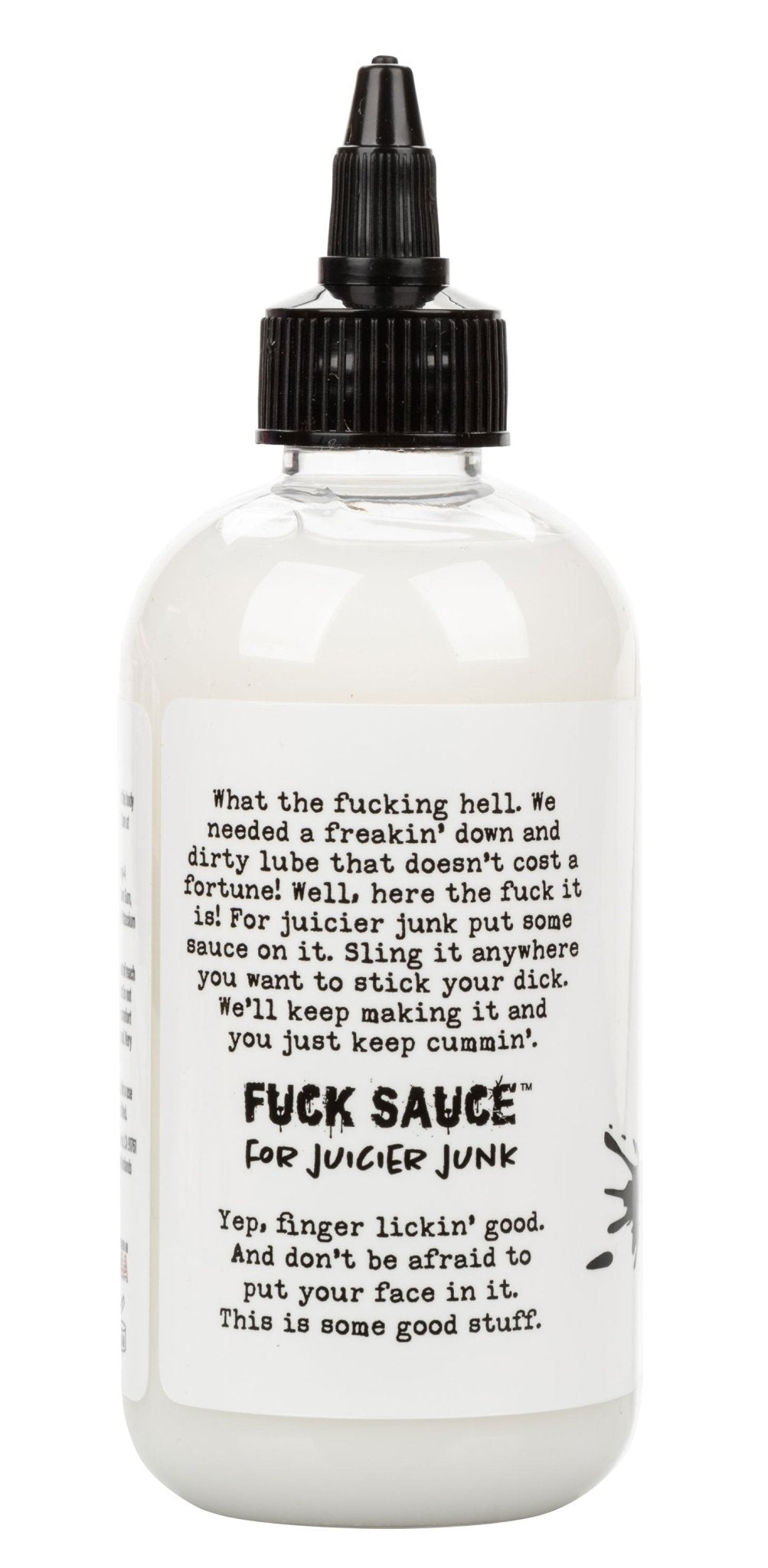 Fuck Sauce Cum Scented Lubricant 8 Oz - Pleasure Palace