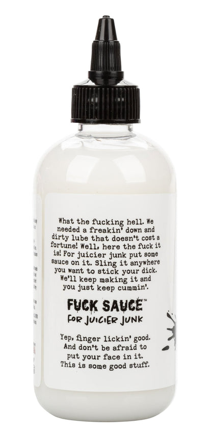 Fuck Sauce Cum Scented Lubricant 8 Oz - Pleasure Palace