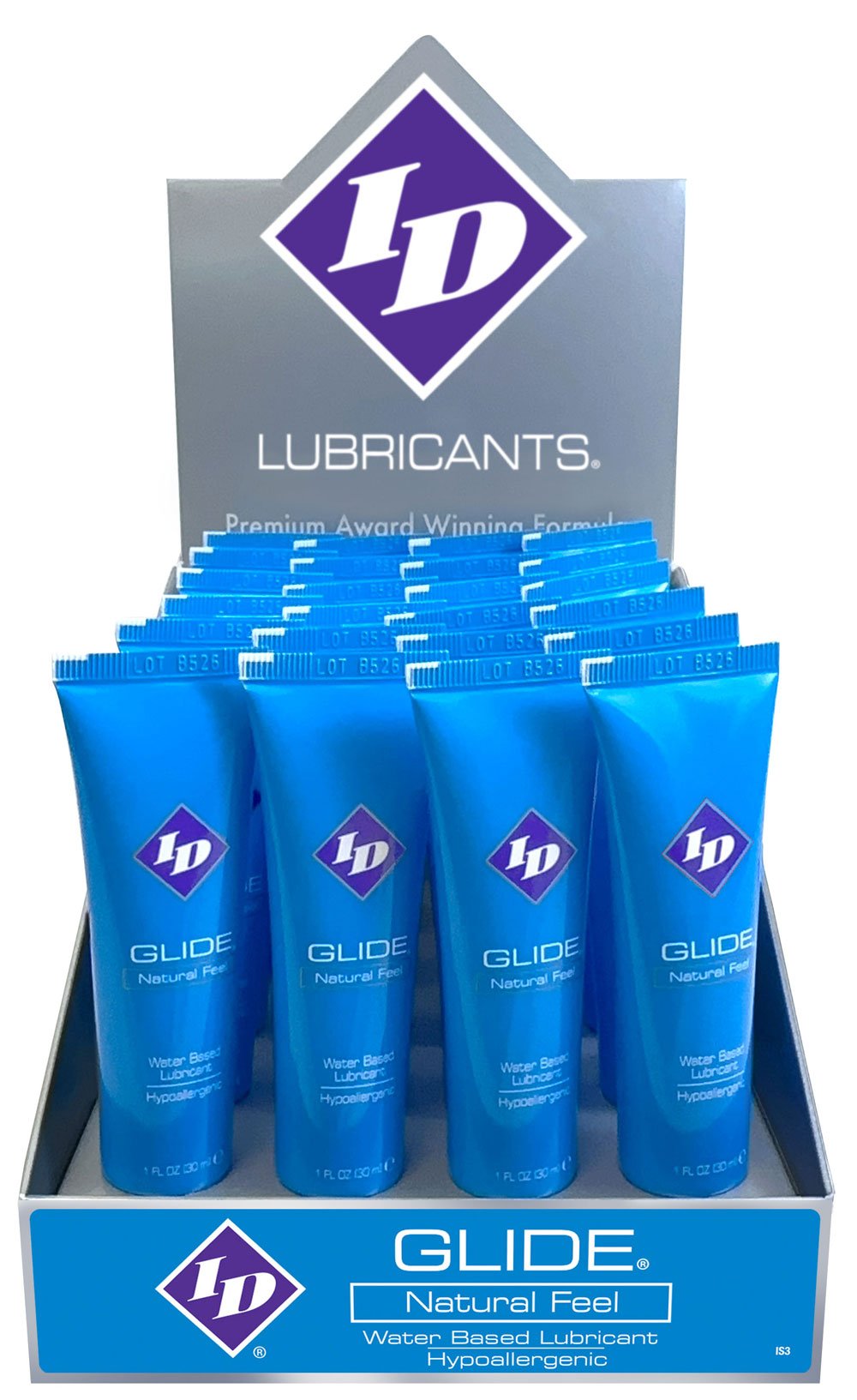 Glide Display 24ct - 1 Fl Oz Tubes - Pleasure Palace