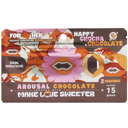 Happy Chocha (Hers) Chocolate - 12 Pack Display