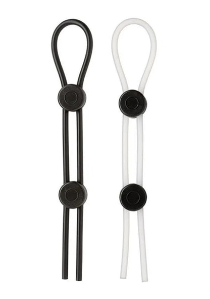 "Cloud 9 Pro Sensual XL Cock Ring 2-Pack - Black/white WTC85224"