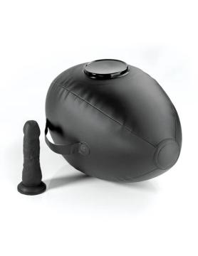 Fetish Fantasy Series Body Dock Inflatable Love Seat - Black