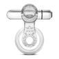 "Stay Hard - 10 Function Vibrating Tongue Ring - Clear BL-66912"