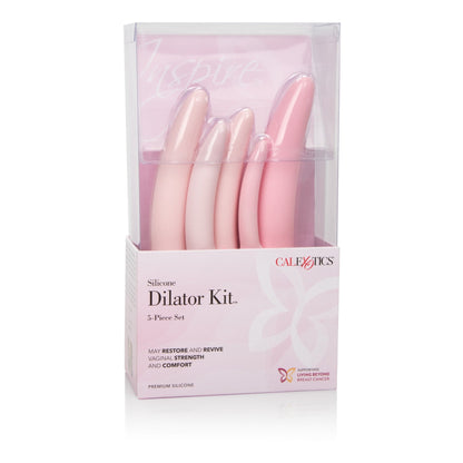 CalExotics Inspire Silicone Dilator Kit - 5 Piece Set - Pleasure Palace