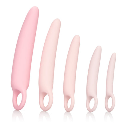 CalExotics Inspire Silicone Dilator Kit - 5 Piece Set - Pleasure Palace
