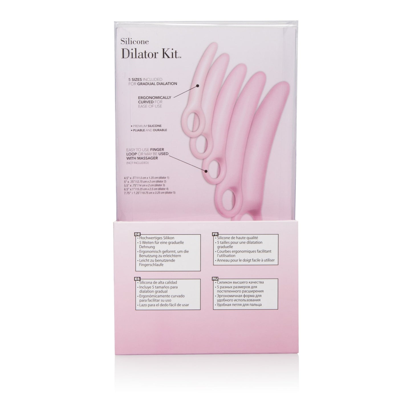 CalExotics Inspire Silicone Dilator Kit - 5 Piece Set - Pleasure Palace
