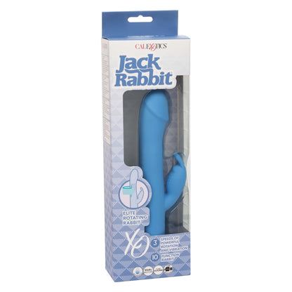 Jack Rabbit Elite Rotating Rabbit - Blue - Pleasure Palace