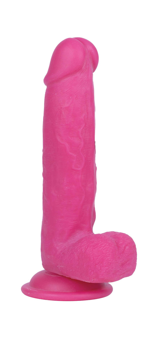 "Get Lucky Real Skin Mr. Pink 7.5 Dual Layer Dildo TMN-GL-4561"