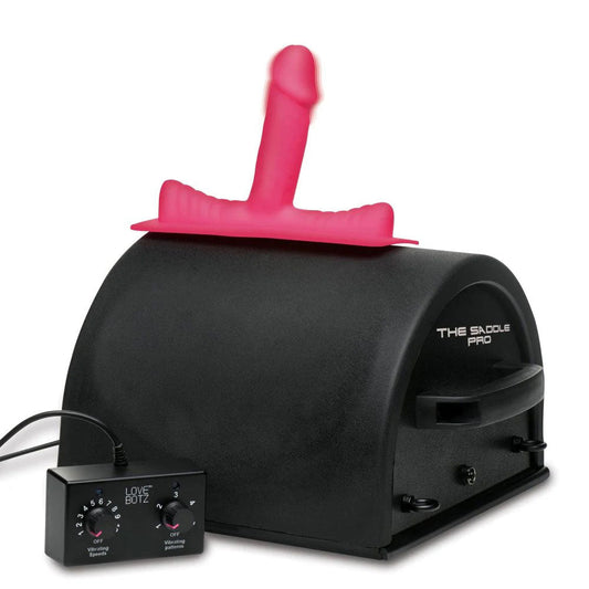 Love Botz 50x Saddle Pro Sex Machine With 4 Attachments - Pleasure Palace