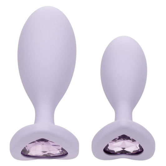 Love Crystal Booty Duo - Purple - Pleasure Palace