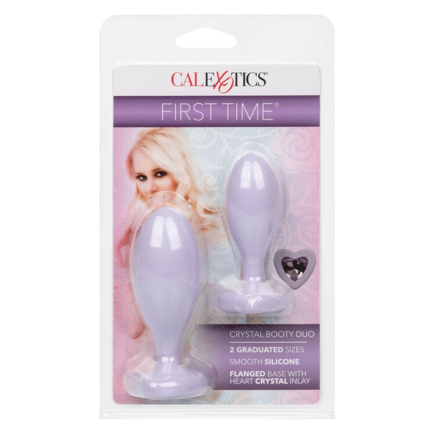 Love Crystal Booty Duo - Purple - Pleasure Palace