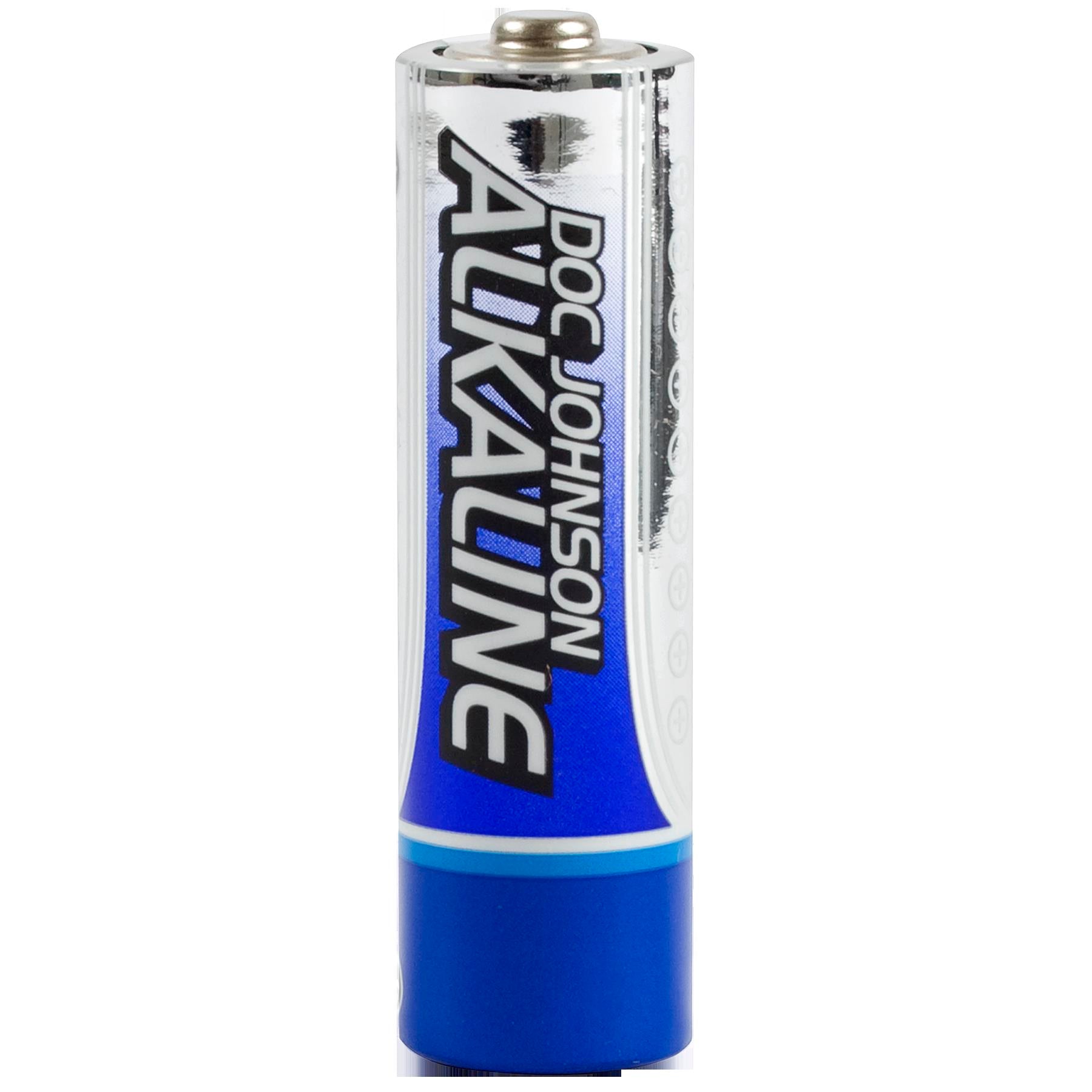 Doc Johnson AA Alkaline Batteries 4-pack retail package