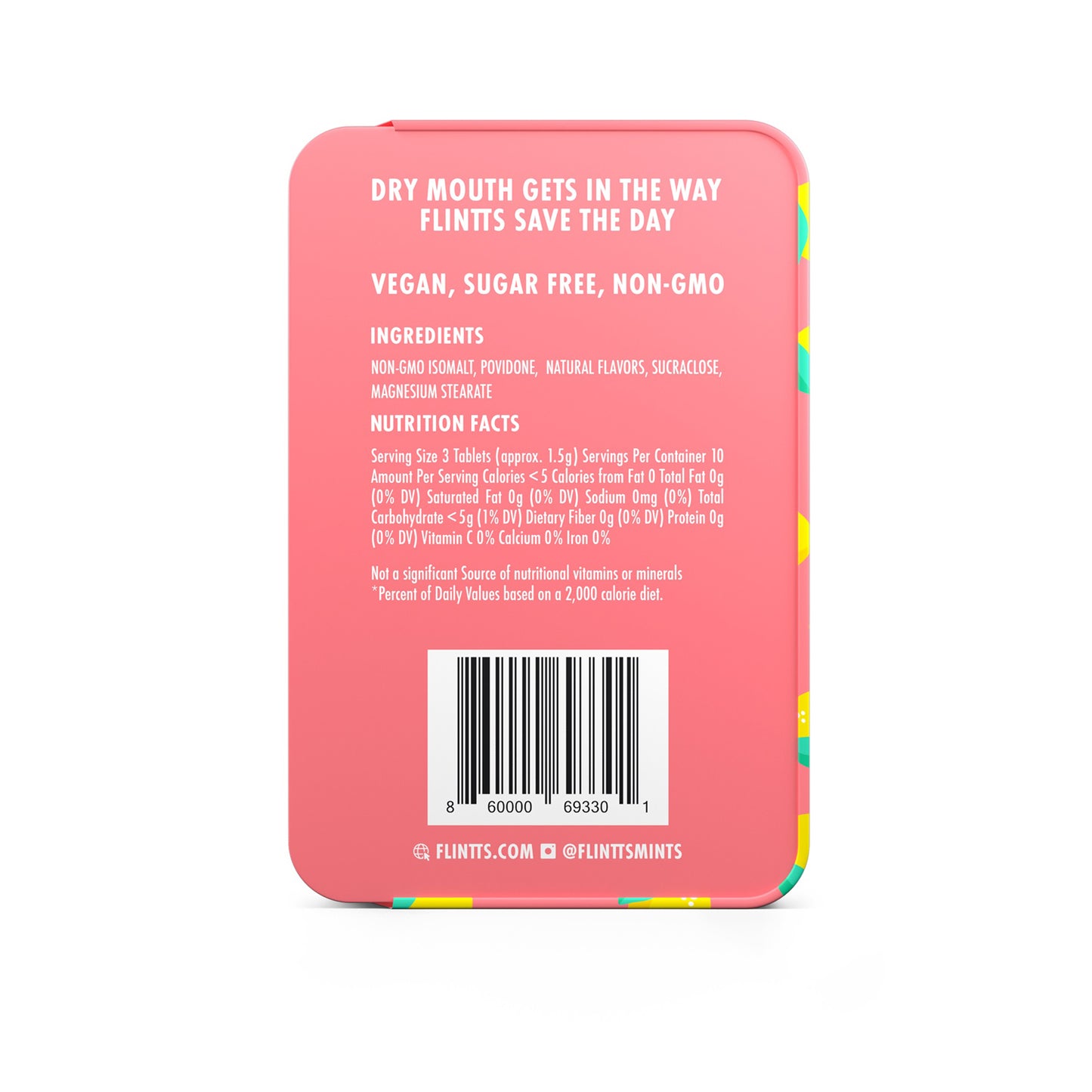 Flintts Mouth Watering Mints Lemon F-Strength 250 - Pleasure Palace