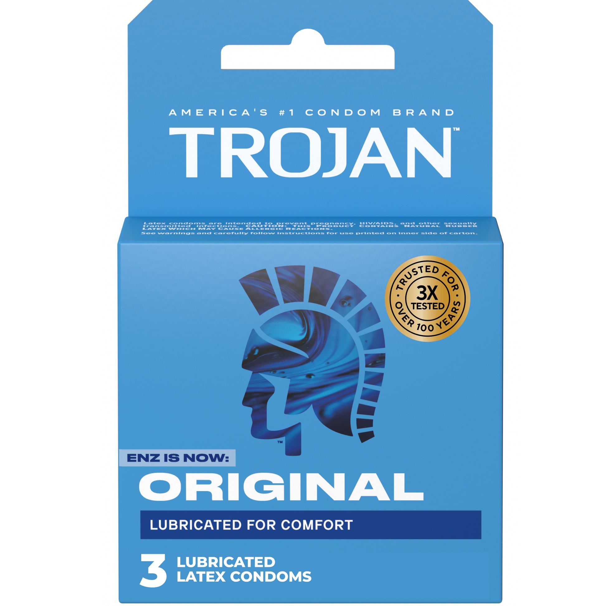 "Trojan Enz Lubricated - 3 Pack TJ93050"