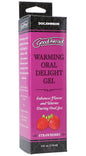 "Goodhead - Warming Oral Delight Gel - Strawberry - 4 Fl. Oz. DJ1361-13-BX"