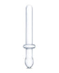 "9.25 Inch Classic Smooth Dual-Ended Dildo - Clear GLAS-166"