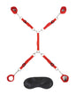 "7 Pc Bed Spreader - Red EL-LF1328-RED"