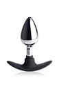 "Dark Invader Metal and Silicone Anal Plug - Medium - MS-AD343-MED"