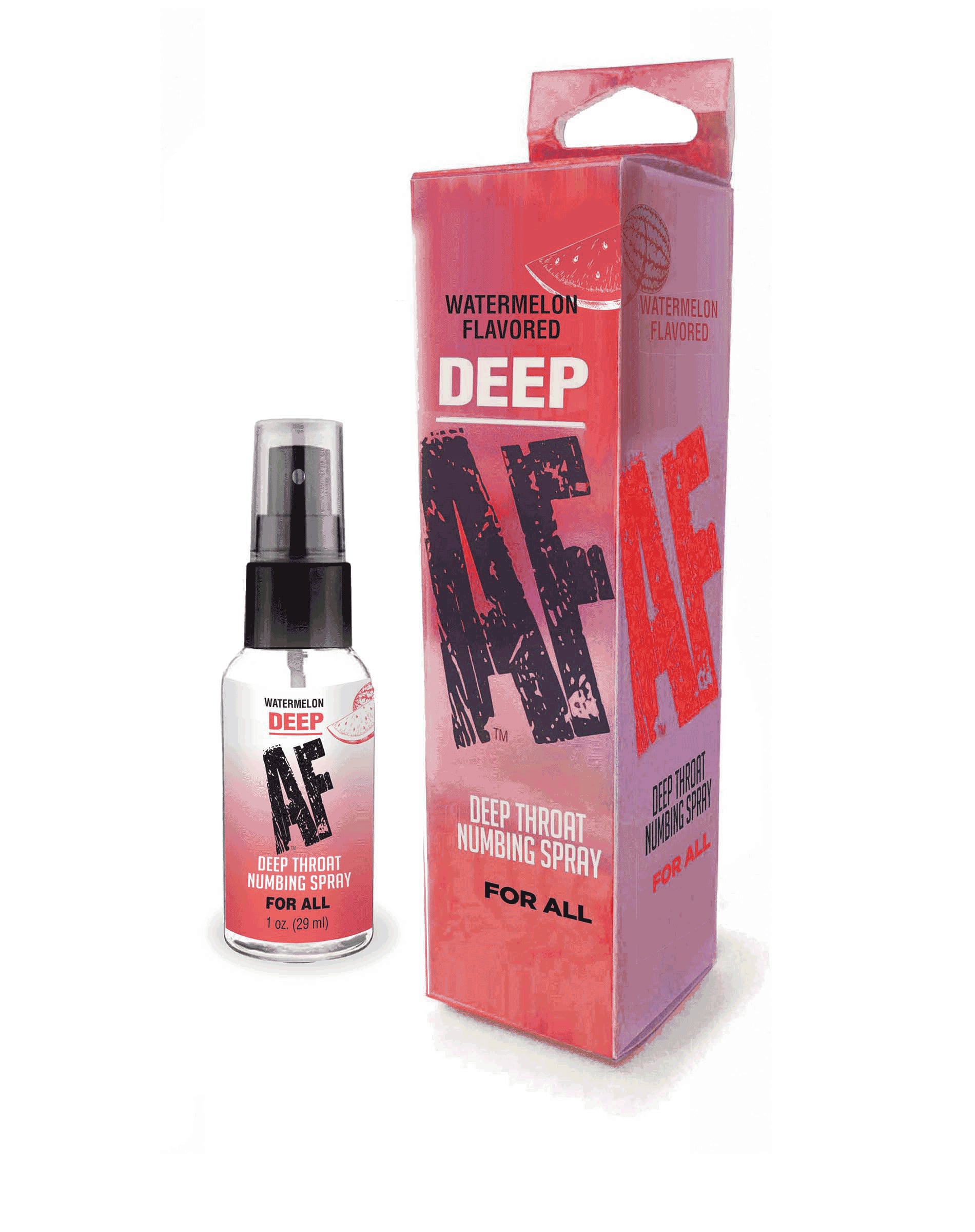 "Deep Af Numbing Throat Spray 1 Oz - Watermelon LG-BT616"