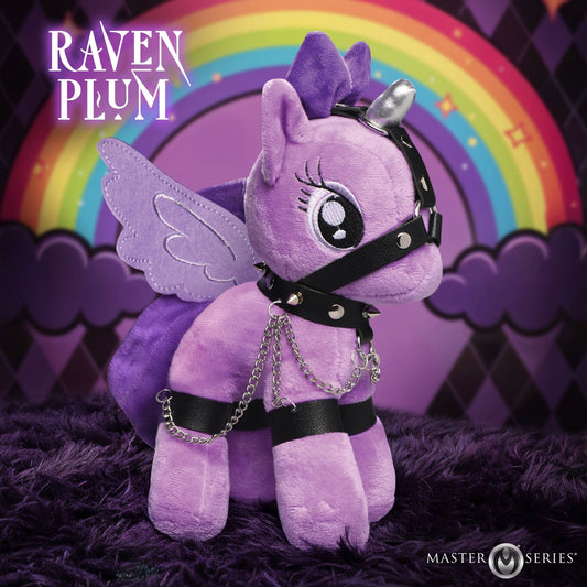 Raven Plum Bondage Pony - PleasurePalace