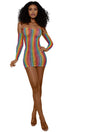 "Rainbow Mini With Arm Warmers - Os - Rainbow DG-14313RNBOS"