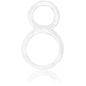 "Ofinity Double Ring - Clear OFY-C-110E"