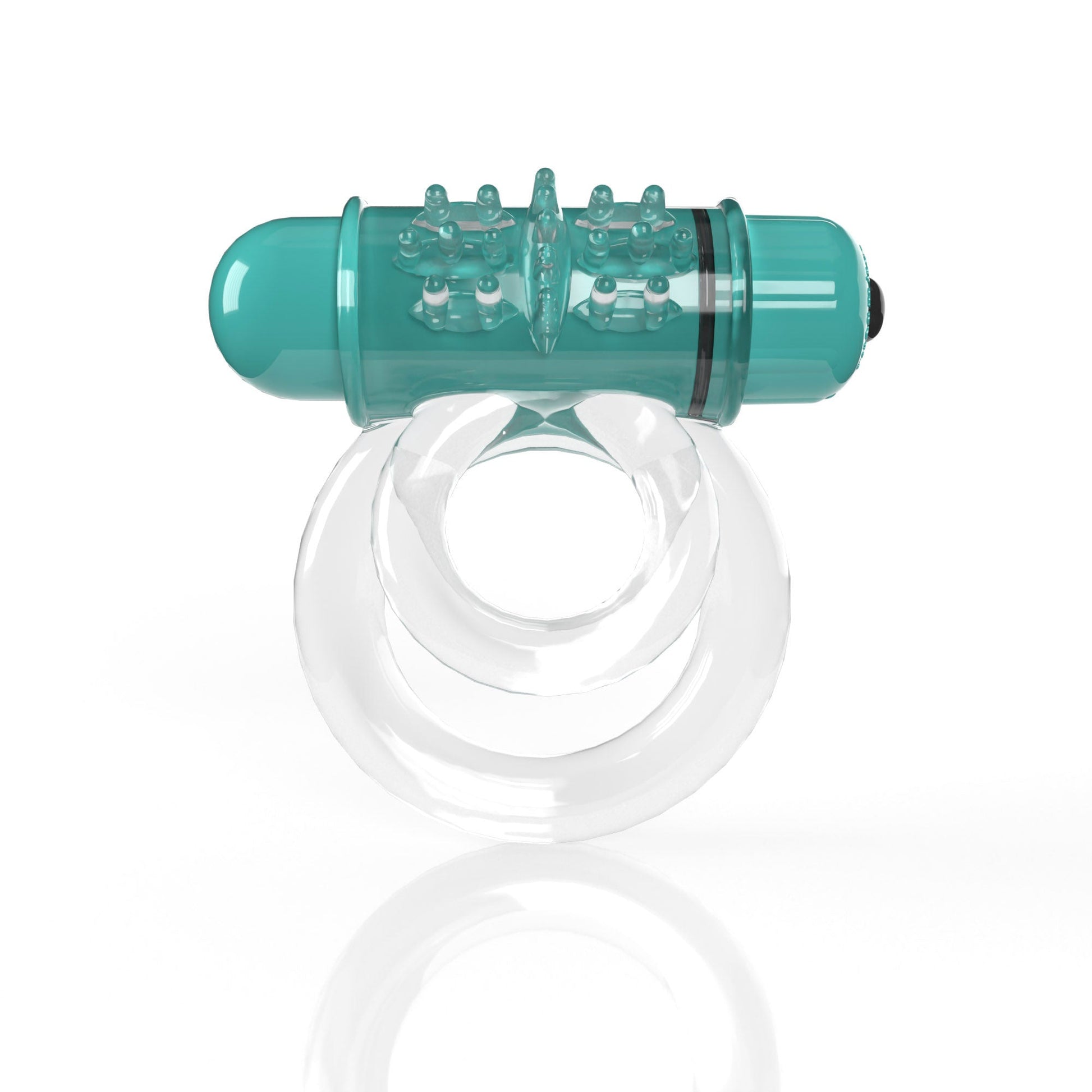 Screaming O 4t - Double O 6 Super Powered Vibrating Double Ring - Kiwi - Pleasure Palace