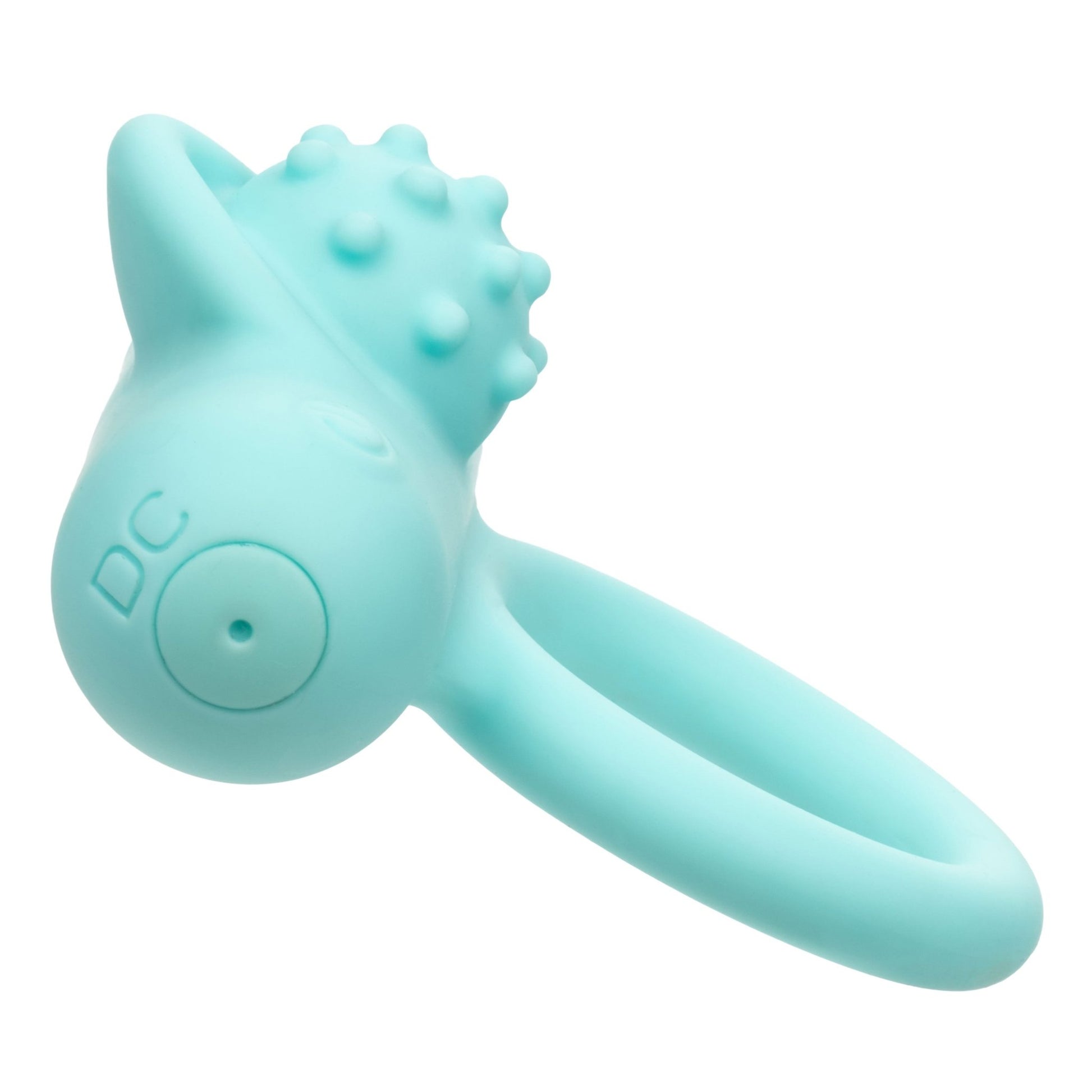 Silicone Rechargeable Nubby Lover's Delight - Blue - Pleasure Palace