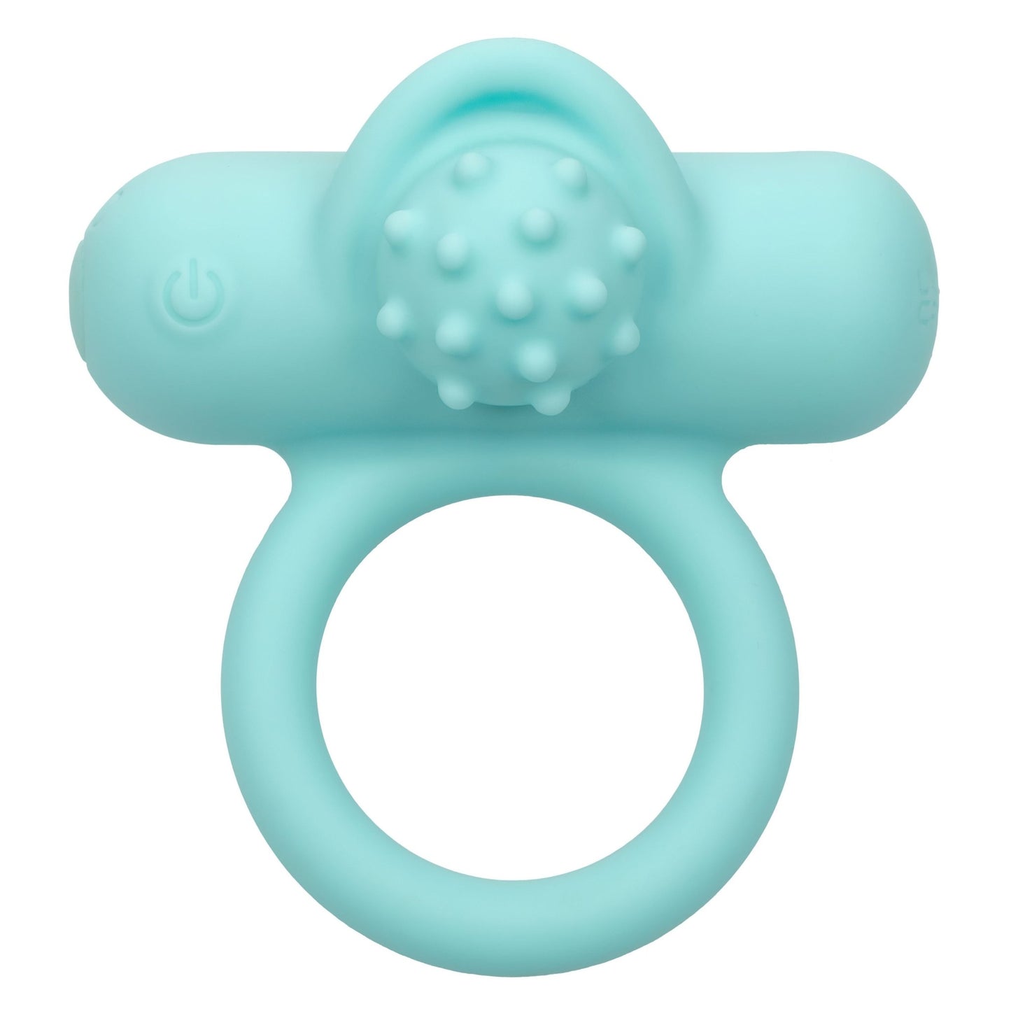 Silicone Rechargeable Nubby Lover's Delight - Blue - Pleasure Palace