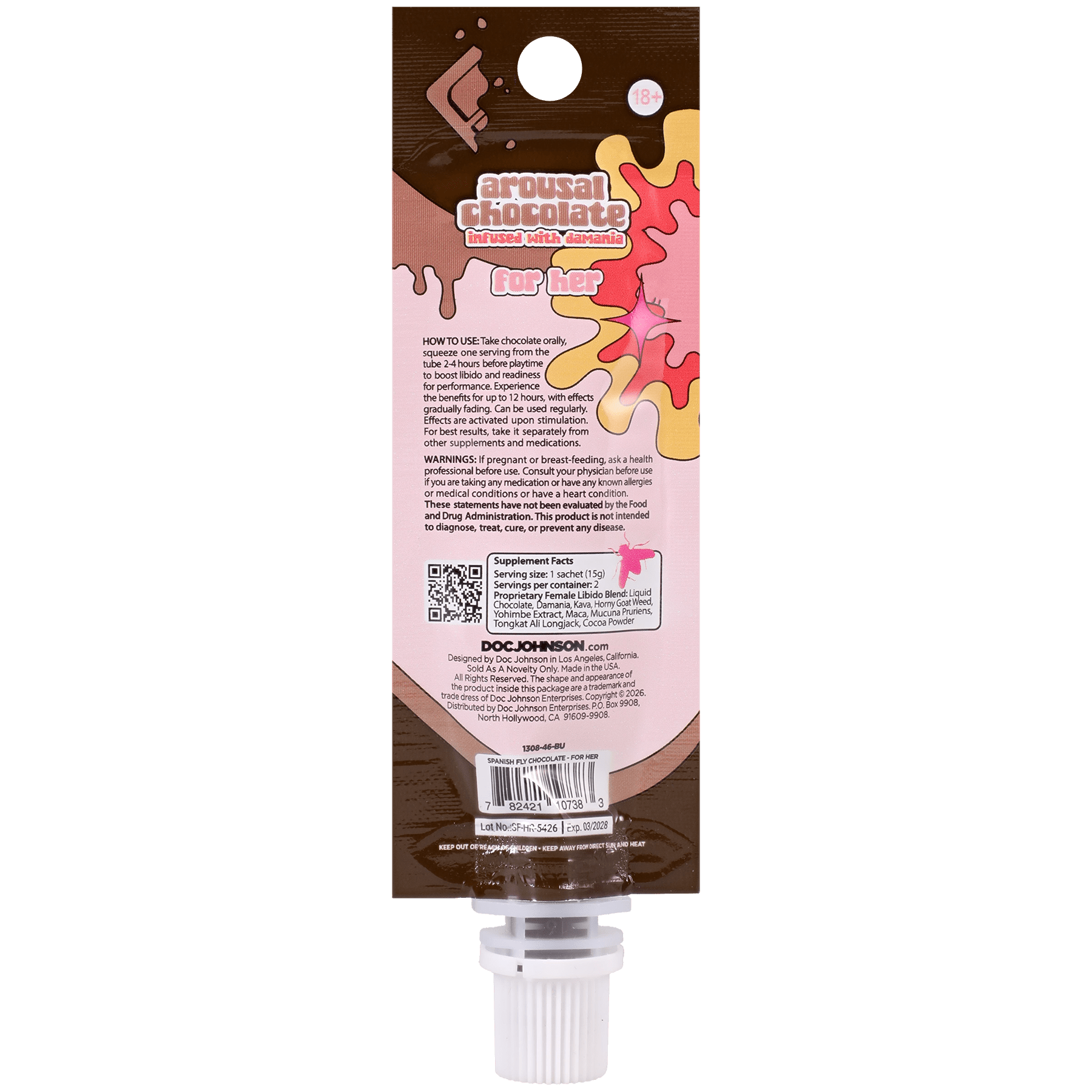 Spanish Fly Chocolate for Her 12 Pack Display - Pleasure Palace