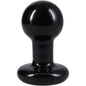 "Round Butt Plug Medium - Black DJ0244-56-CD"