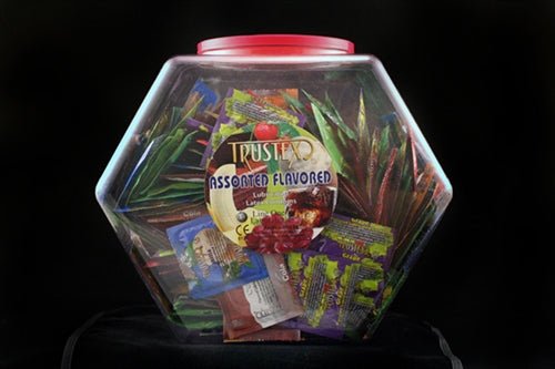 Trustex Assorted Flavors - 288 Piece Fishbowl - Pleasure Palace
