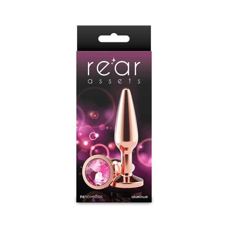 Rear Assets - Tapered - Medium - Rose Gold - Pink