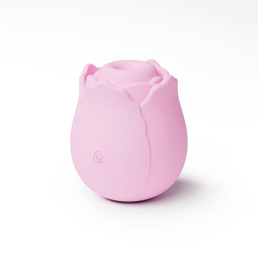 INYA Vibrating Rose Clitoral Stimulator – Pink - Pleasure Palace