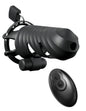 "Fantasy C-Ringz Remote-Controlled Vibrating Cock Blocker - Black PD5971-23"