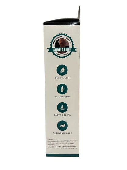Get Lucky Real Skin 12 Dual Layer Dildo Light Brown