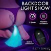 Vibrating Silicone Optical Fiber Butt Plug - PleasurePalace