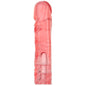 "Vac-U-Lock 8 Inch Crystal Jellies Dong - Pink DJ1015-00"