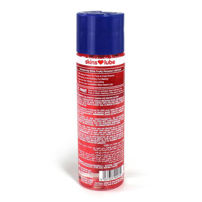 Skins Strawberry Water Based Lubricant 4.4oz