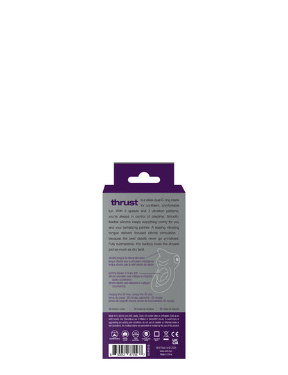 Thrust Rechargeable Dual C Ring - Purple