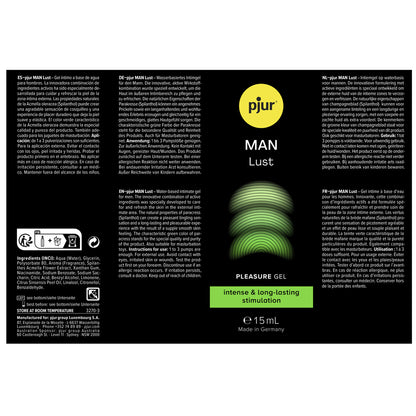 Pjur Man Lust 15ml