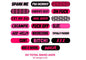 "Naughty Naughty XXX Ouchie Stix Bandages40pack NN-PLASXXX01"